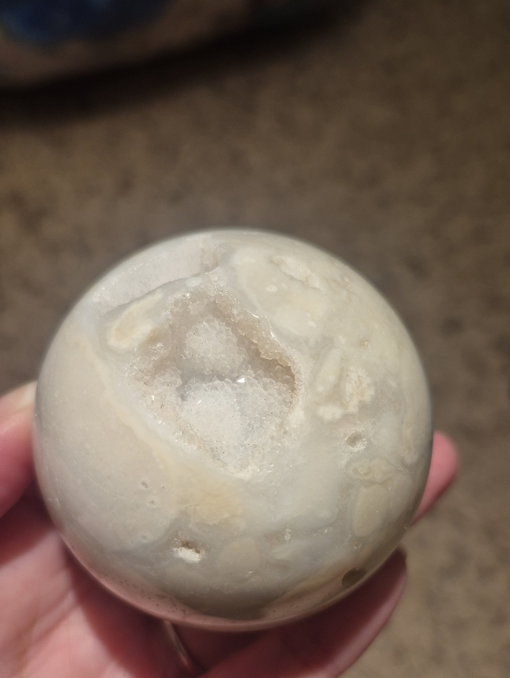 Druzy Agate Sphere